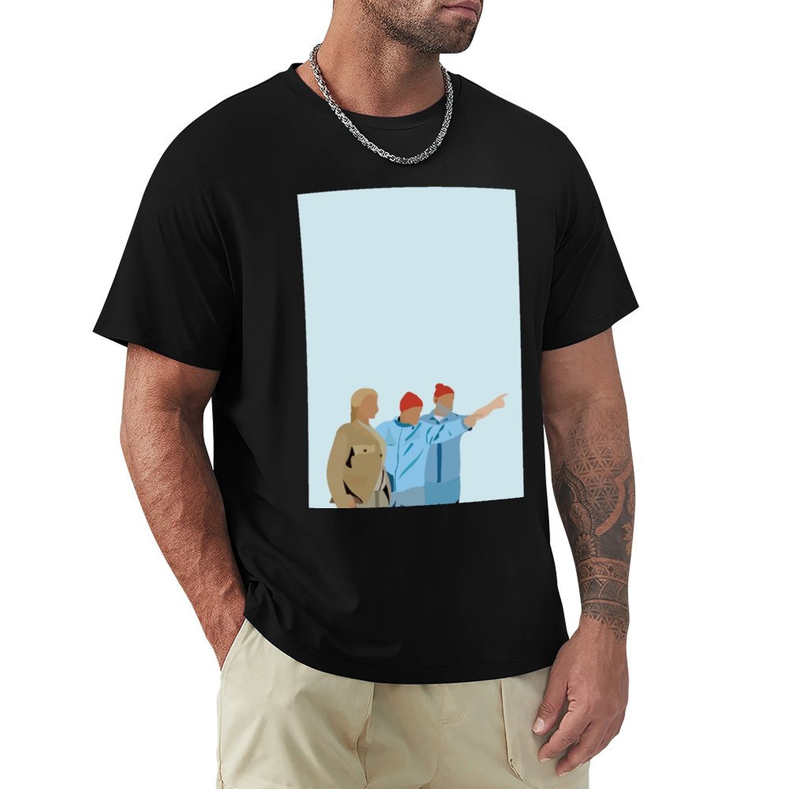 Aquatic Sports Wear - Minimal The Life Aquatic z Steve'em
